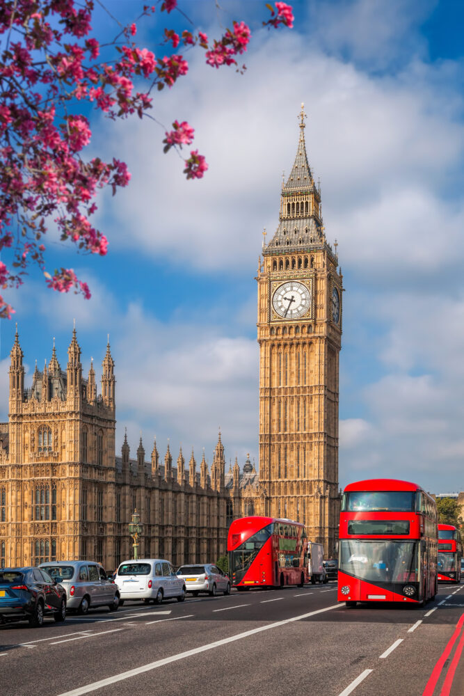 Großbritannien UK London Big Ben