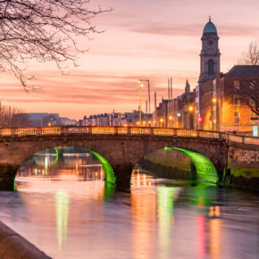 Irland Dublin Grattan Bridge