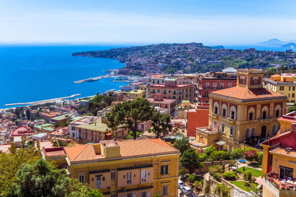 Italien Neapel Altstadt Ausblick