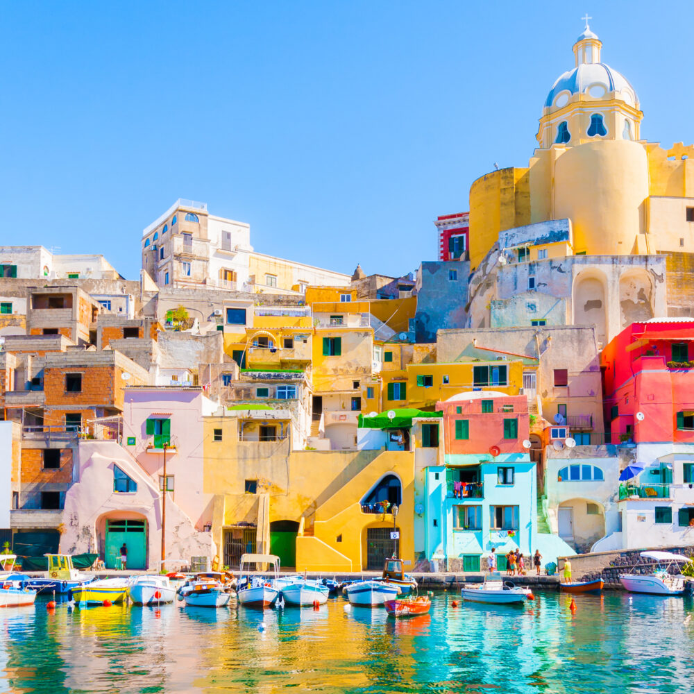 Italien Neapel Procida Island Wasserfront