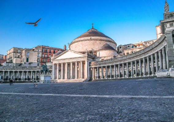 Italien Neapel Piazza del Plebiscito