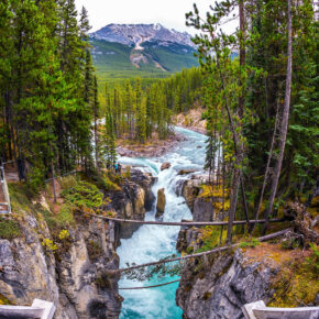 Kanada Jasper Nationalpark Fluss