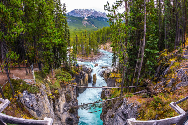 Kanada Jasper Nationalpark Fluss