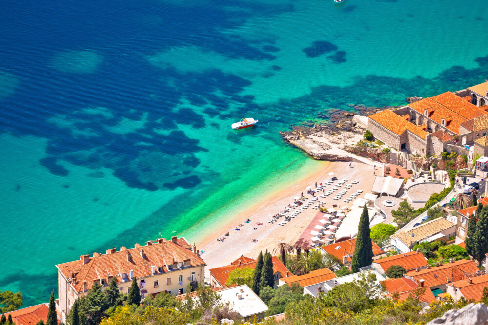 Kroatien Dubrovnik oben
