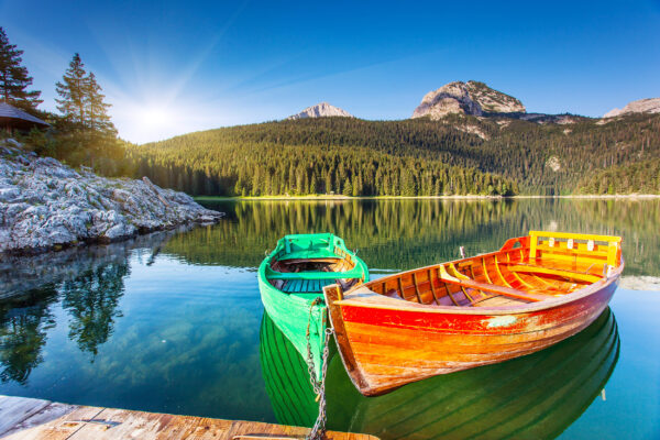Montenegro Durmitor Nationalpark Schiffe