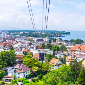 Oesterreich Bregenz Pfanderbahn