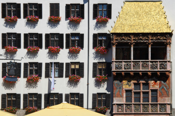 Österreich Innsbruck goldenes Dach