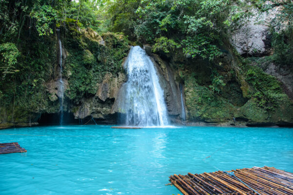 Philippines Cebu Island Kawasan Falls
