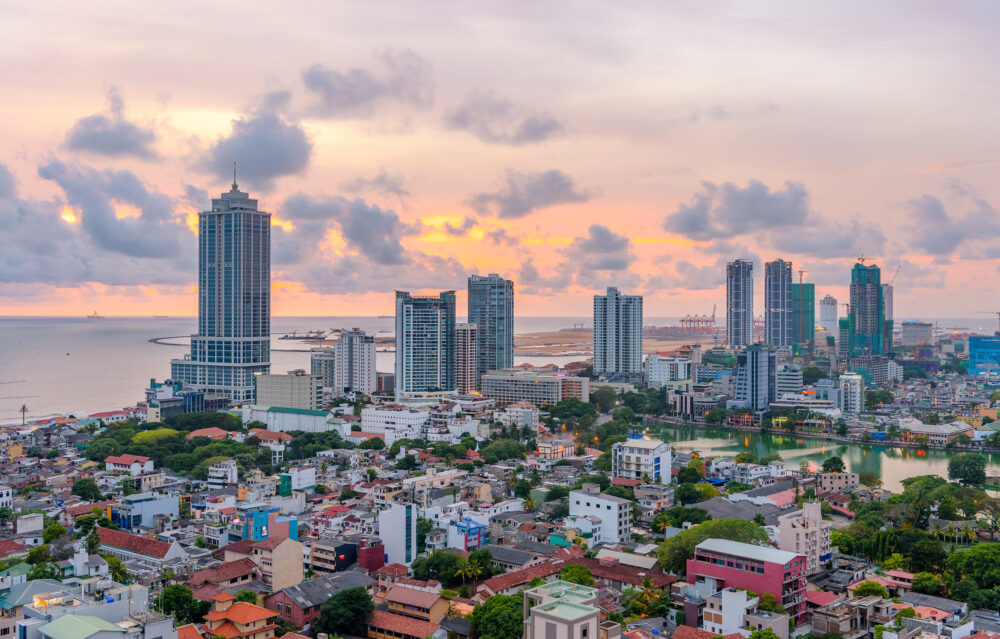 Sri Lanka Colomo Skyline