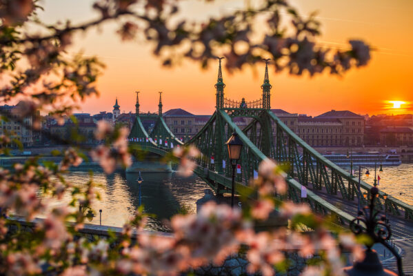 Ungarn Budapest Liberty Bridge