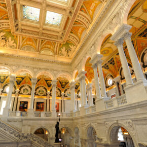 USA Washington DC Library of Congress