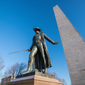 USA Boston Bunker Hill Monument