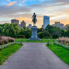 USA Boston Public Garden