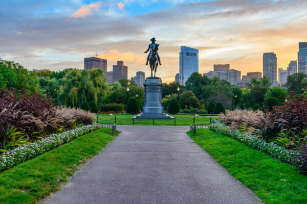 USA Boston Public Garden