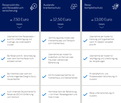 AMEX Reiseversicherung