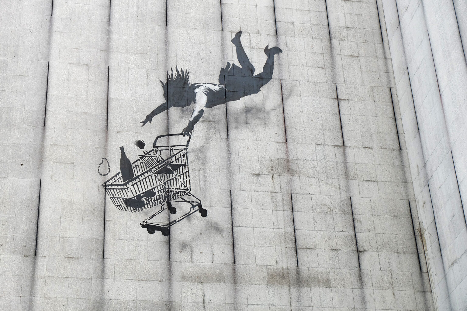 Banksy Street Art Werke in Deutschland & der Welt