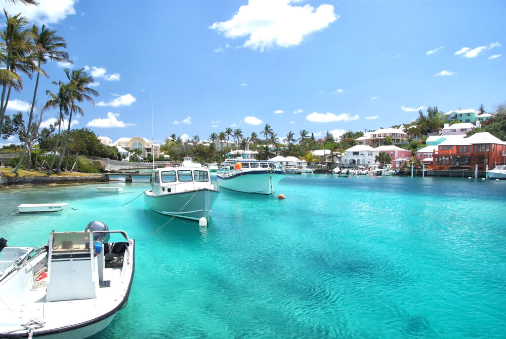 Bermuda Boote Hafen