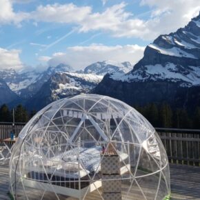 Außergewöhnliches Erlebnis: 2 Tage in Bubble-Suite in der Schweiz nur 70€