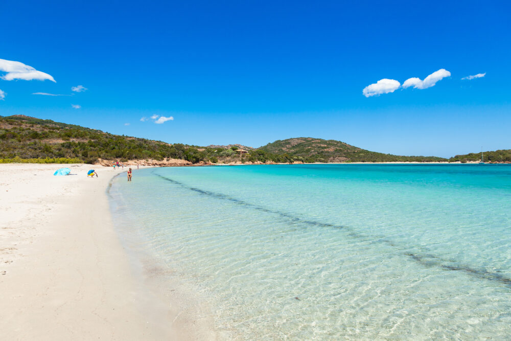Frankreich Korsika Rondinara Beach
