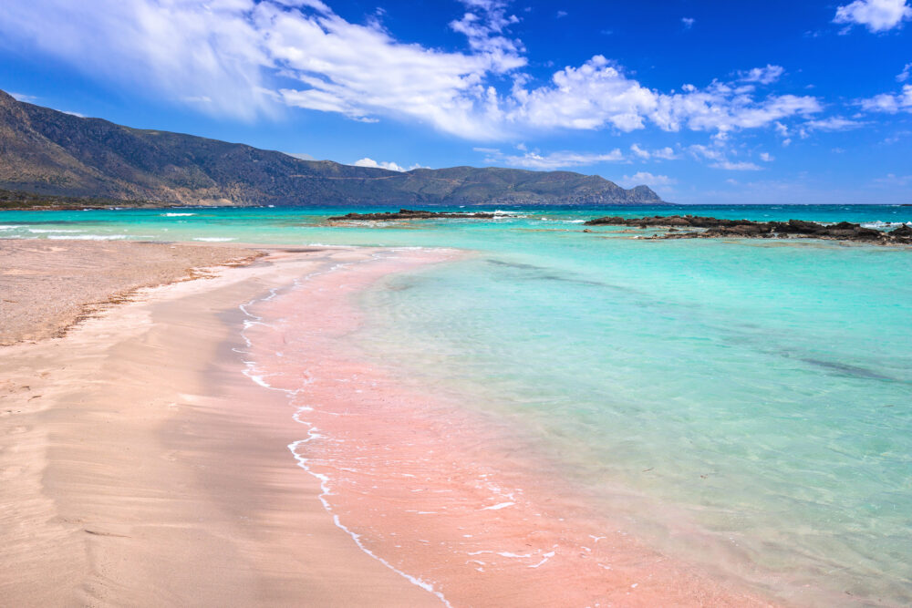 Griechenland Kreta Elafonissi Pink Sand