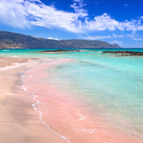 Griechenland Kreta Elafonissi Pink Sand