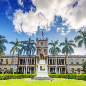 Hawaii Honolulu Iolani Palace