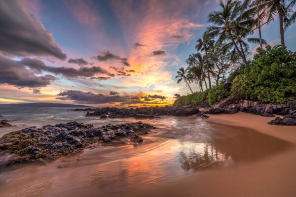 Hawaii Lanai Sonnenuntergang