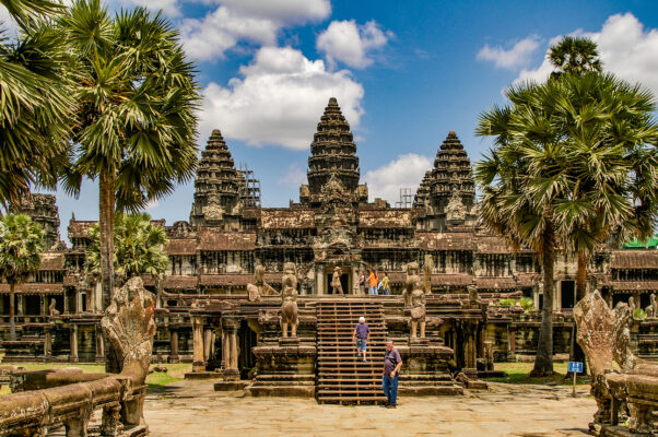 Kambodscha Angkor Wat vorne