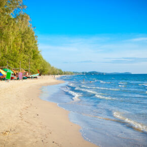 Kambodscha Sihanoukville Beach