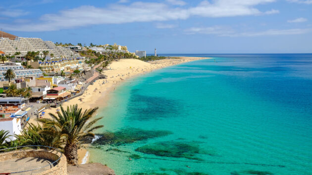 Playa Del Matorral bei Morro Jable auf Fuerteventura