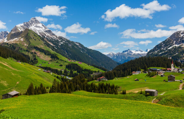 Österreich Vorarlberg Biberkopf