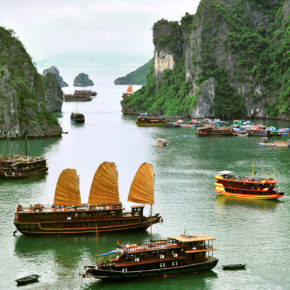 Vietnam Junk Boat