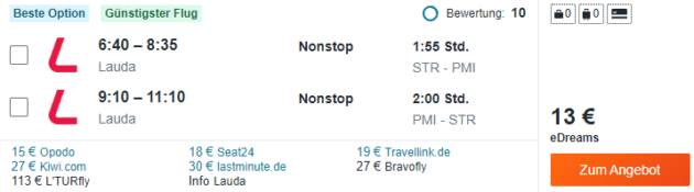 7 Tage Mallorca Flüge