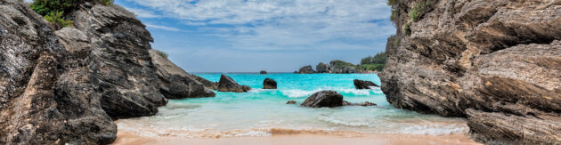 Bermuda Horseshoe Bay Panorama
