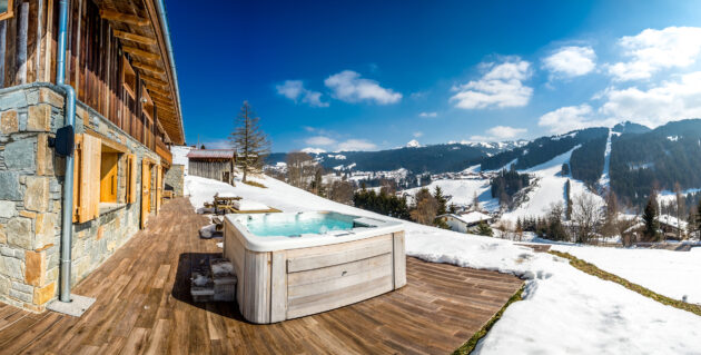 Frankreich Alpen Luxuschalet