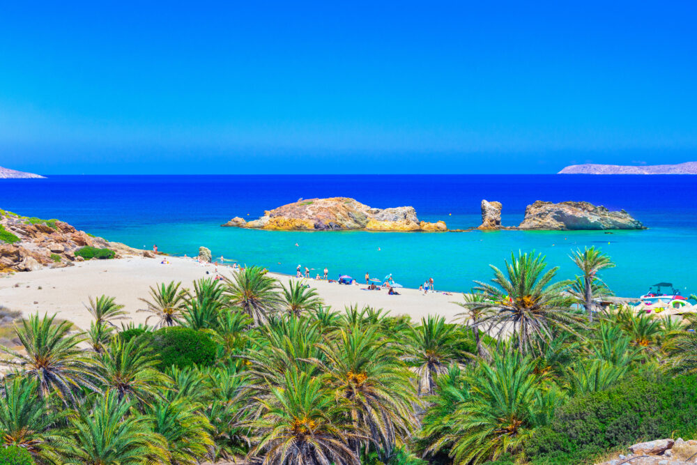Griechenland Kreta Vai Beach