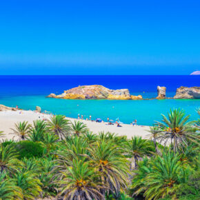 Griechenland: 7 Tage Kreta im 5* Strandhotel mit All Inclusive, Flug, Transfer & Zug für 480€