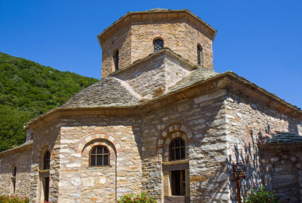 Griechenland Skiathos Kloster Evangelistrias