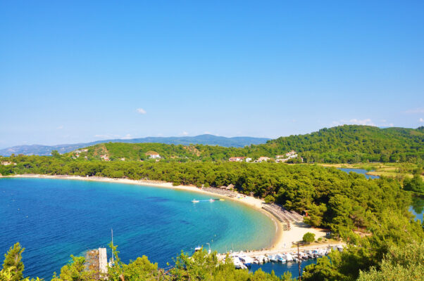 Griechenland Skiathos Koukounaries Beach