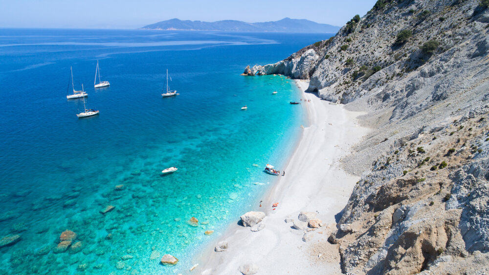 Griechenland Skiathos Lalaria Beach