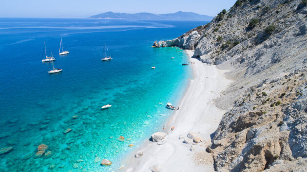 Griechenland Skiathos Lalaria Beach