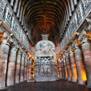 Indien Maharashtra Ajanta Cave