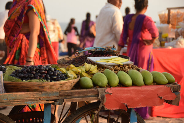 Indien Mumbai Markt