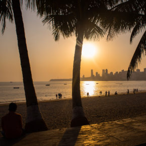 Indien Mumbai Strand