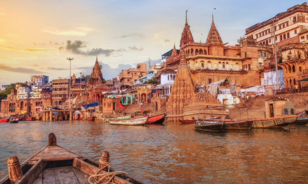 Indien Varanasi Ganges