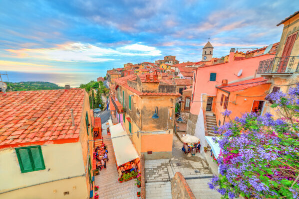 Italien Toskana Elba Livorno City