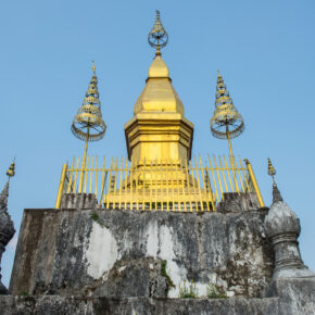 Laos Luang Prabang Wat Chom Si
