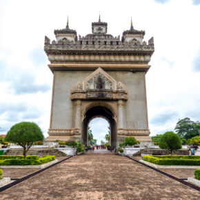 Laos Vientiane Patuxai