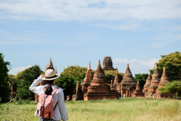 Myanmar Bagan Backpacking Wandern