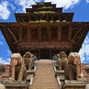 Nepal Nyatapola Tempel